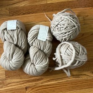 4 Skeins of Purl Soho Wooly Wool Yarn